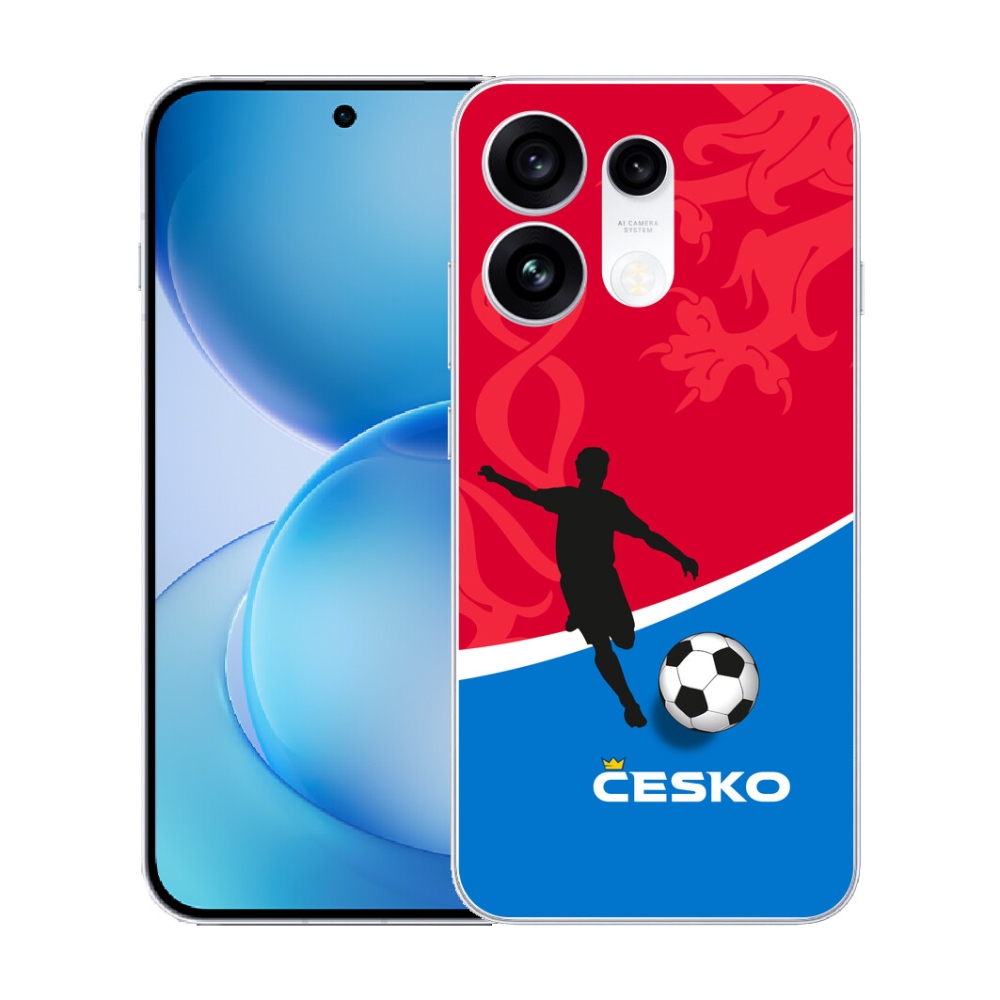 mmCase gél tok az Oppo Reno 16 Pro 5G-hez – cseh labdarúgás