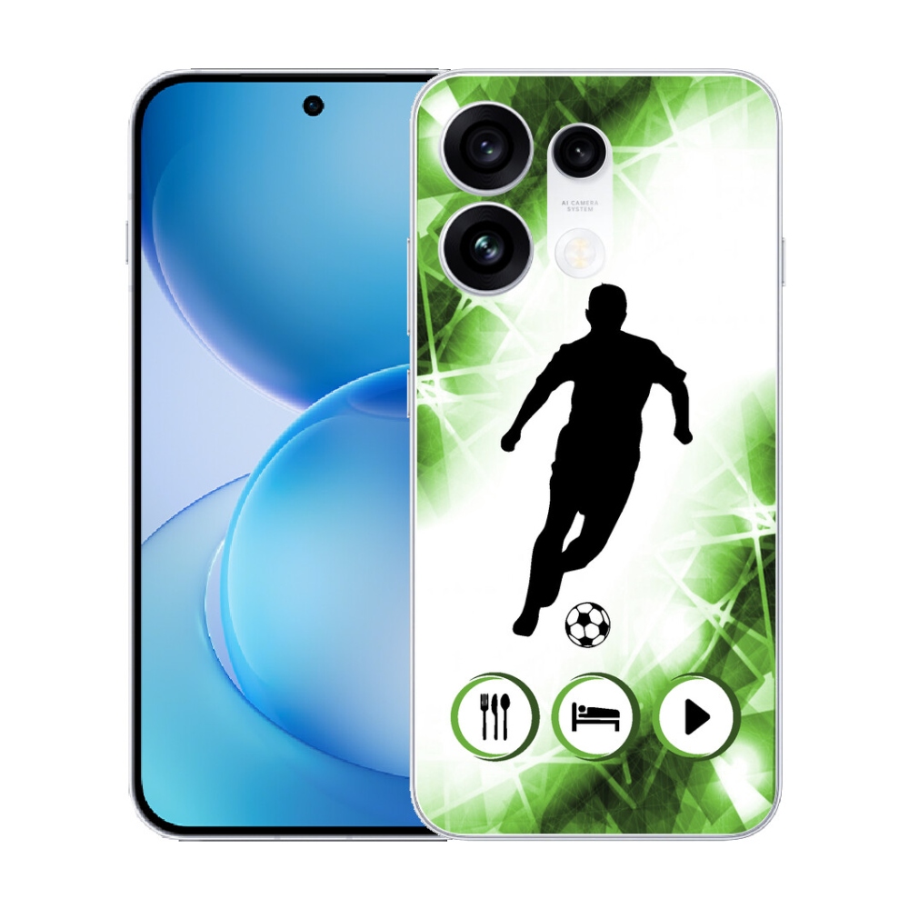 mmCase gél tok az Oppo Reno 16 Pro 5G-hez – futballista