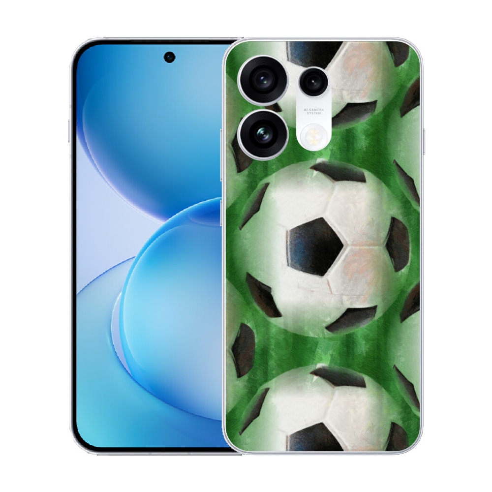 mmCase gél tok az Oppo Reno 16 Pro 5G-hez – futball-labda