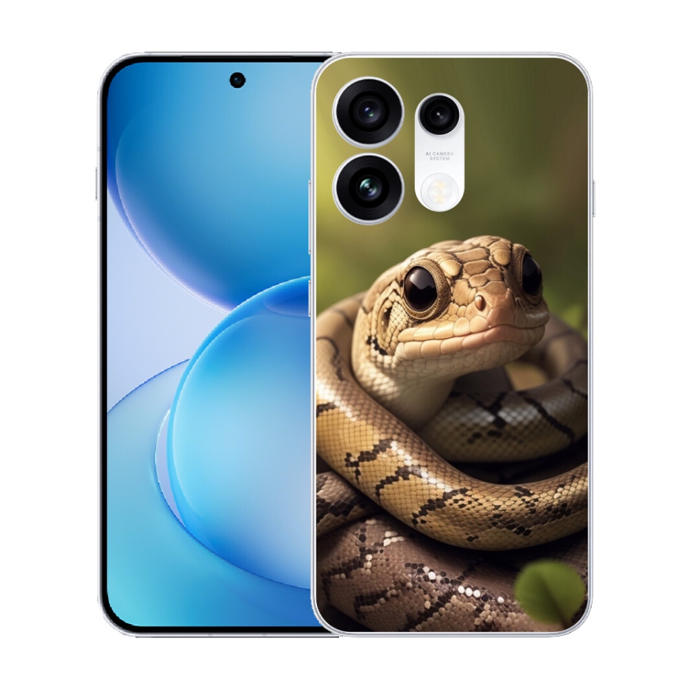 mmCase gél tok az Oppo Reno 16 Pro 5G-hez – kígyó 1