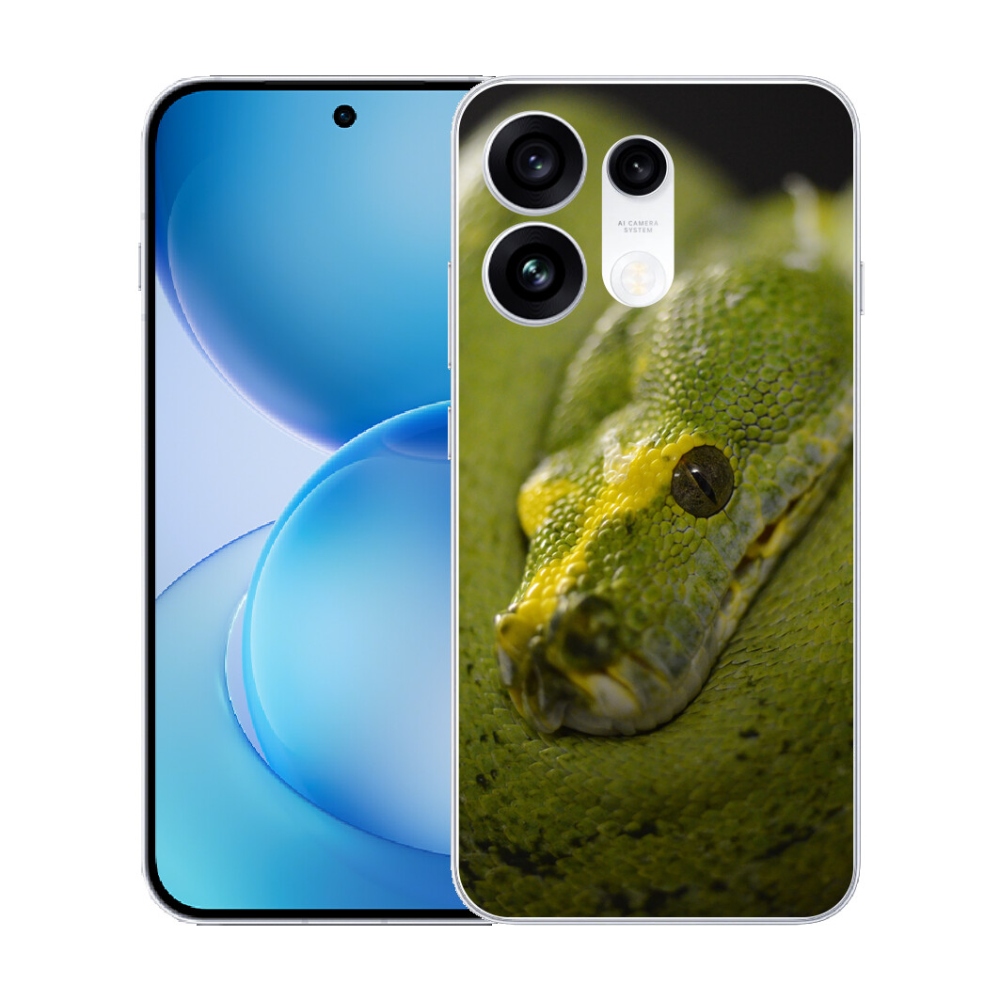 mmCase gél tok az Oppo Reno 16 Pro 5G-hez – kígyó 2