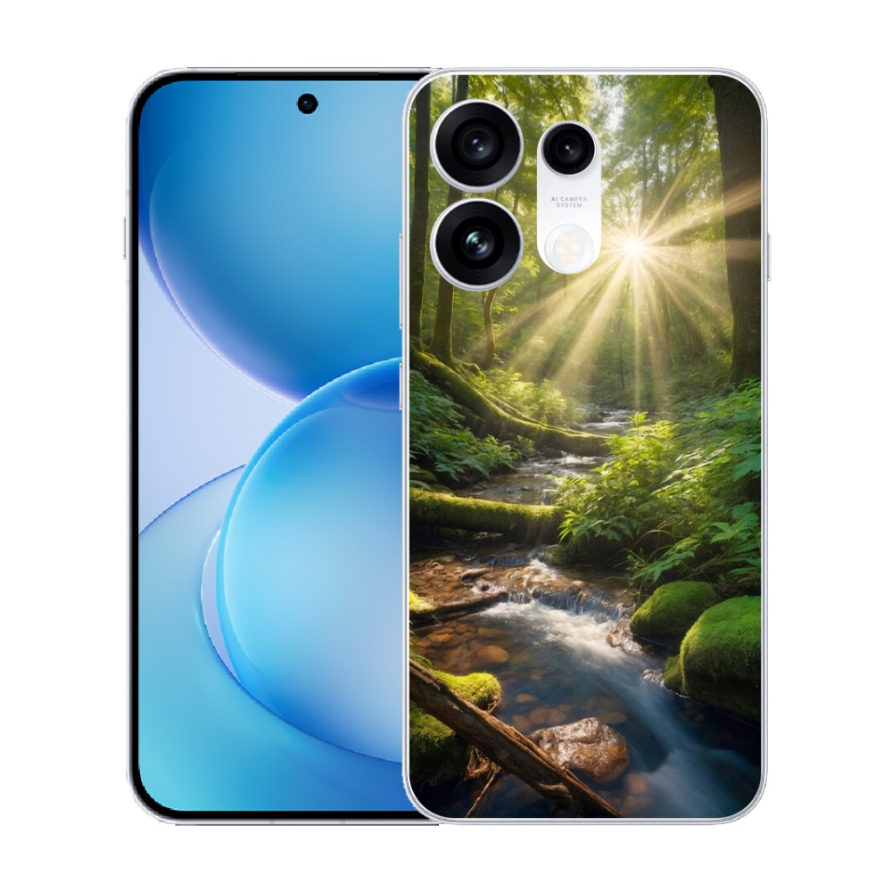 mmCase gél tok az Oppo Reno 16 Pro 5G-hez – erdő mélye