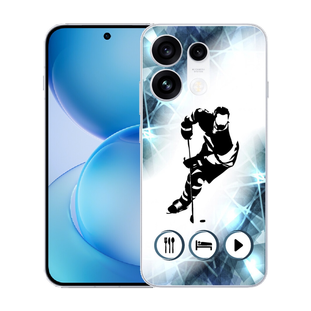 mmCase gél tok az Oppo Reno 16 Pro 5G-hez – jégkorong 1
