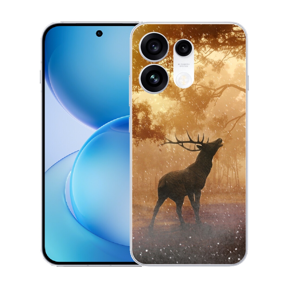 mmCase gél tok az Oppo Reno 16 Pro 5G-hez – párzási időszakban lévő szarvas