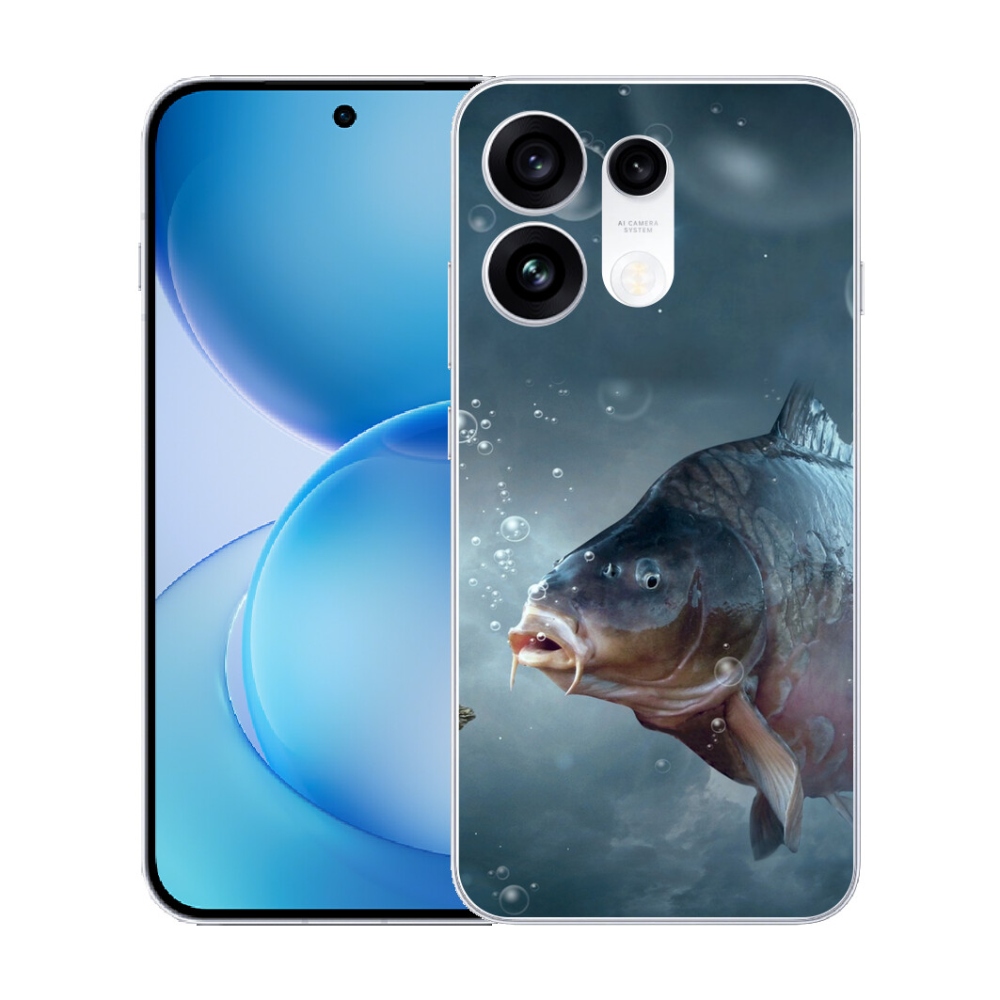 mmCase gél tok az Oppo Reno 16 Pro 5G-hez – ponty és buborékok