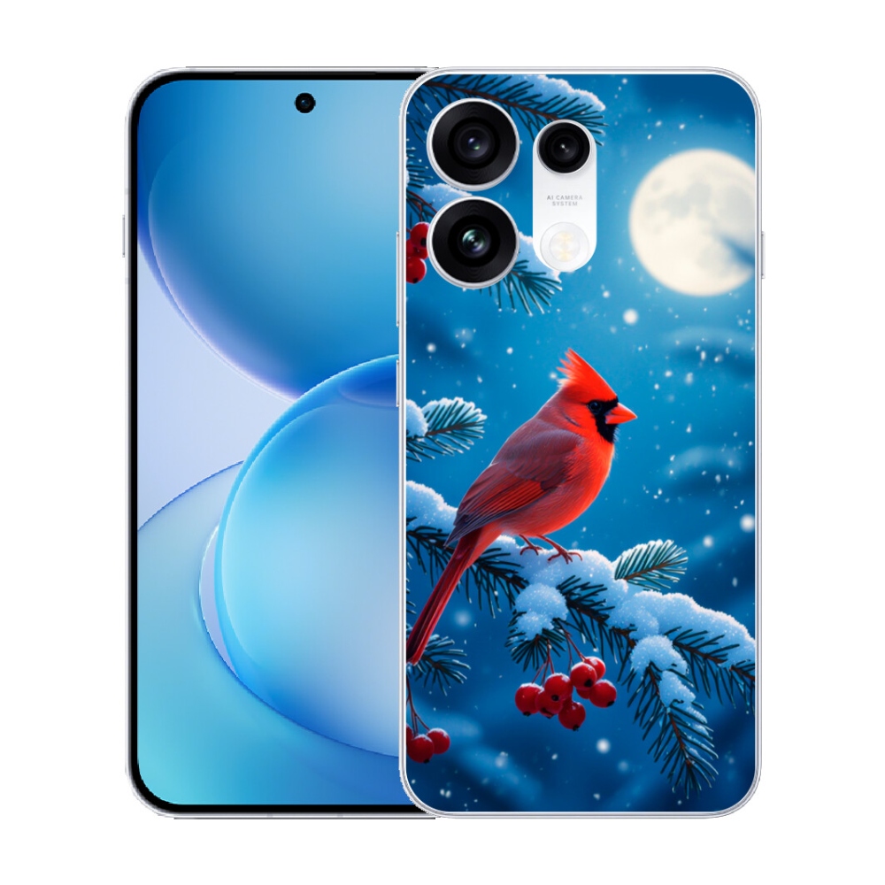 mmCase gél tok az Oppo Reno 16 Pro 5G-hez – kardinális vörös