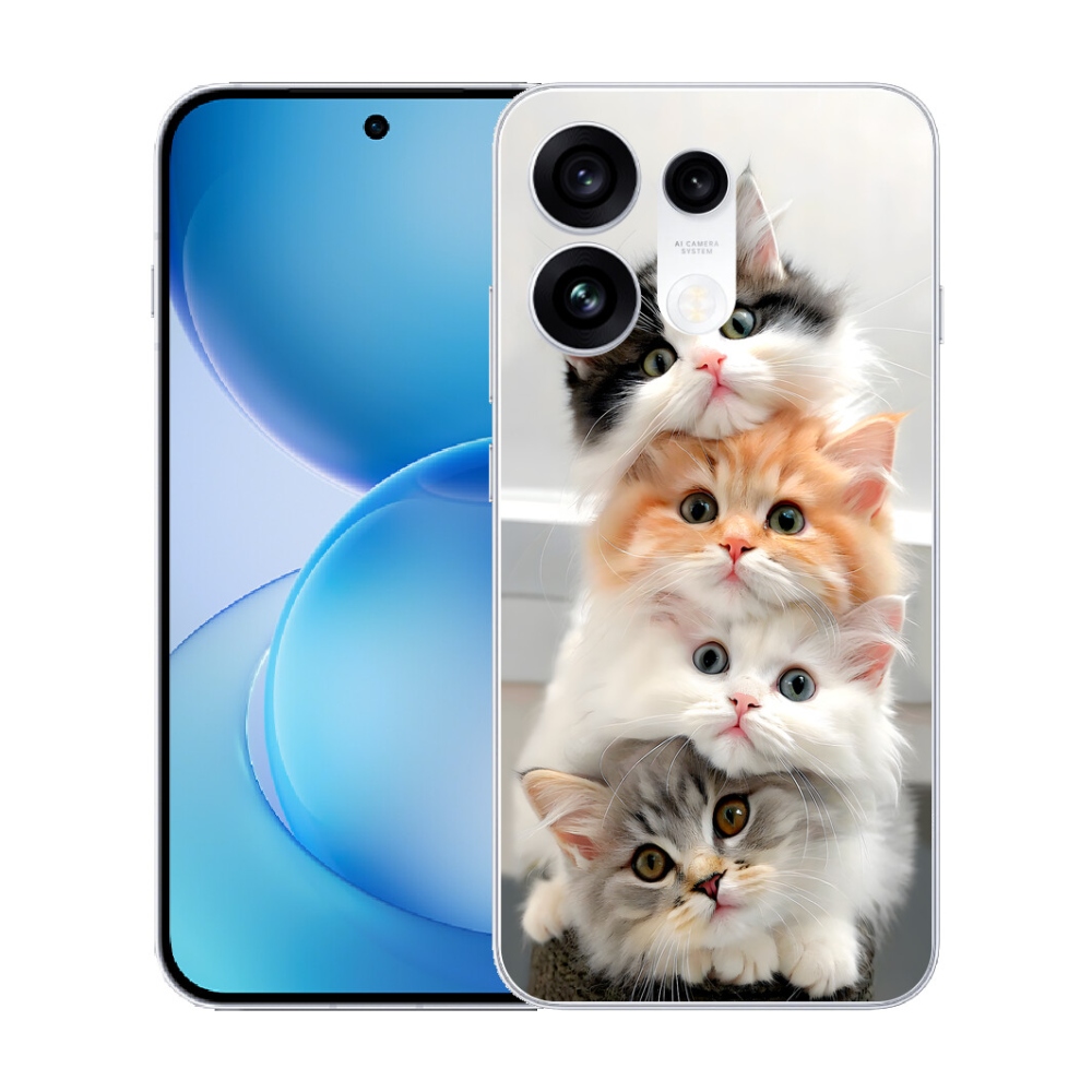 mmCase géltok az Oppo Reno 16 Pro 5G-hez – macskás csapat