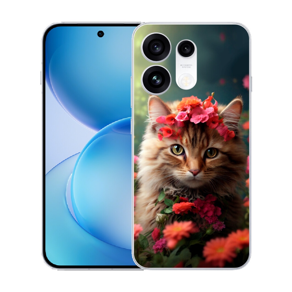 mmCase gél tok az Oppo Reno 16 Pro 5G-hez – Macska hercegnő