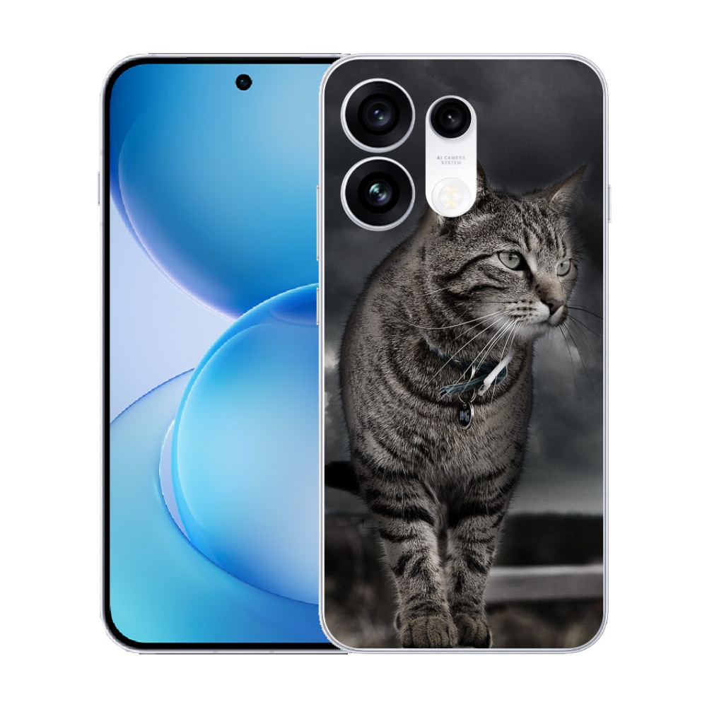 mmCase gél tok az Oppo Reno 16 Pro 5G-hez – macska