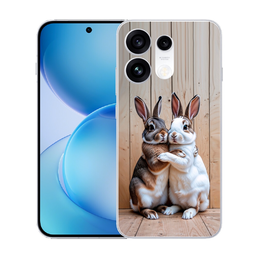 mmCase gél tok az Oppo Reno 16 Pro 5G-hez – nyúlpár