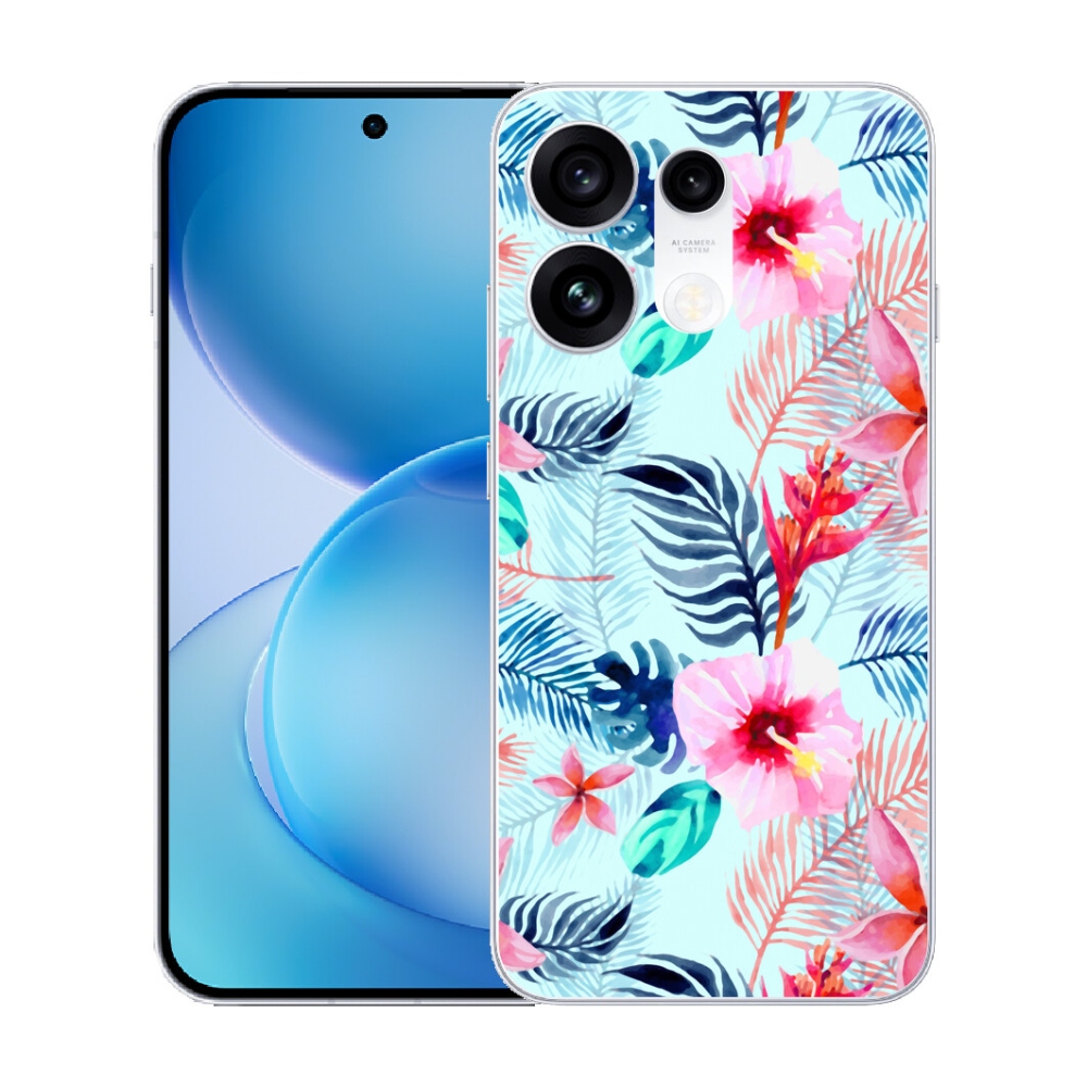 mmCase gél tok az Oppo Reno 16 Pro 5G-hez – virágok