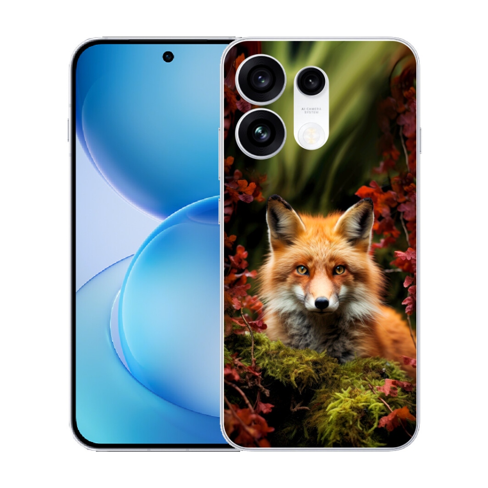 mmCase gél tok az Oppo Reno 16 Pro 5G-hez – róka az erdőben
