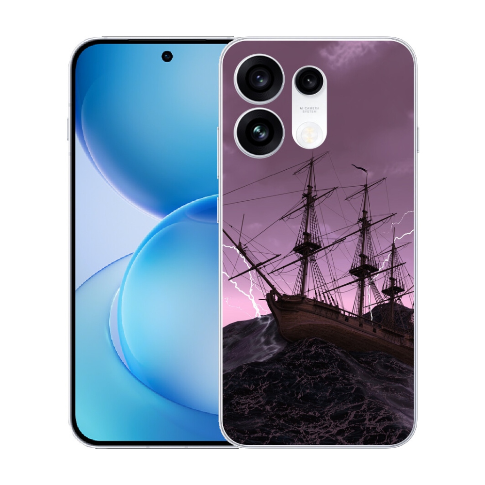 mmCase gél tok az Oppo Reno 16 Pro 5G-hez – hajó a viharban