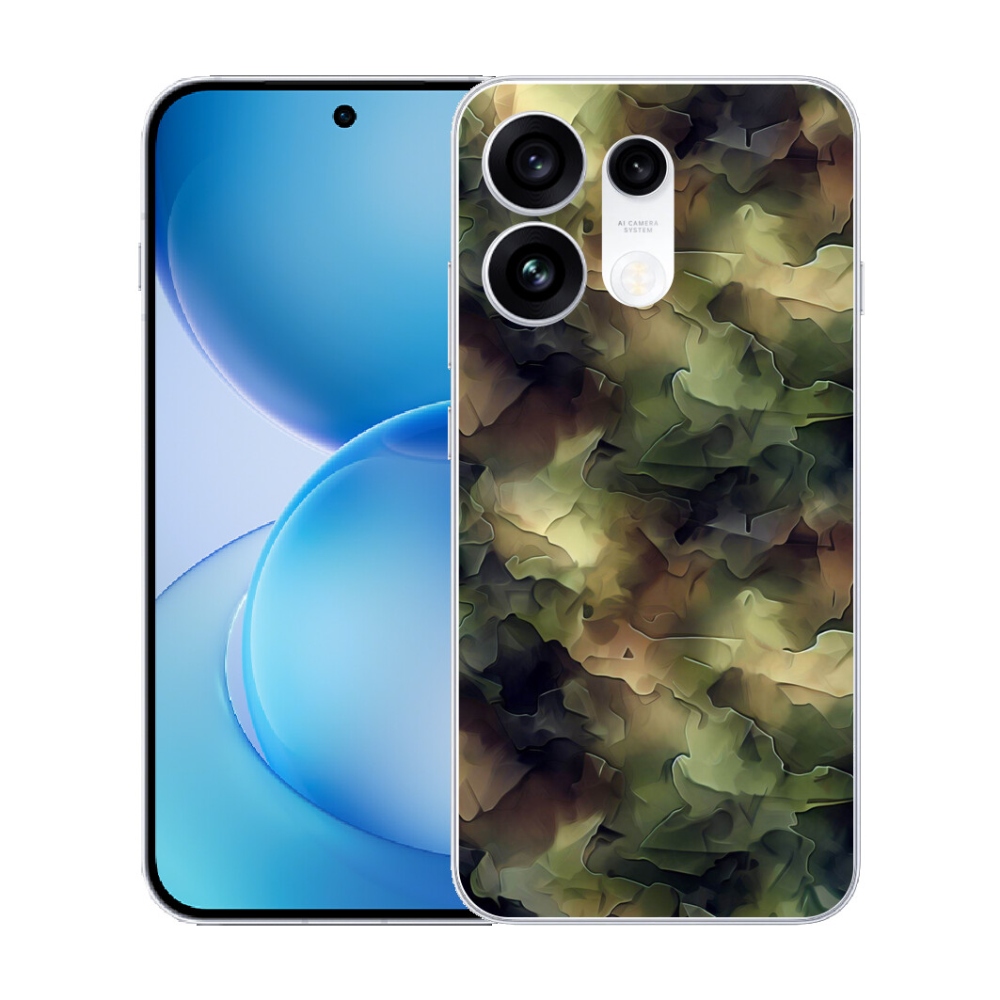 mmCase géltok az Oppo Reno 16 Pro 5G-hez – kamuflázsminta 10