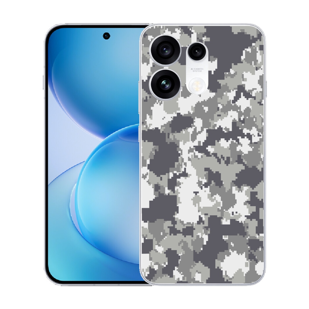 mmCase gél tok az Oppo Reno 16 Pro 5G-hez – kamuflázs mintás 2