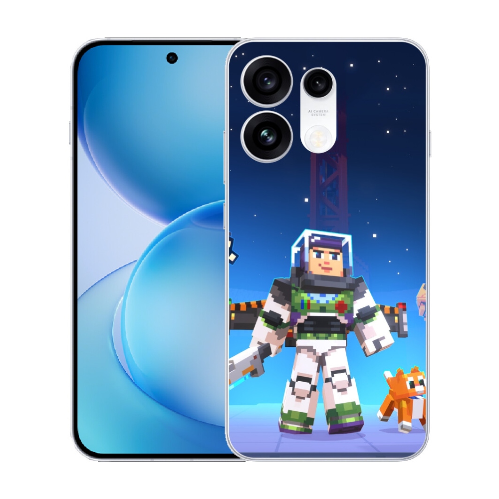 mmCase gél tok az Oppo Reno 16 Pro 5G-hez – Minecraft 2