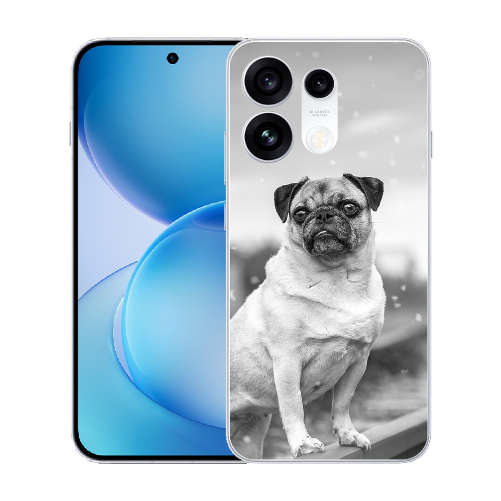 mmCase gél tok az Oppo Reno 16 Pro 5G-hez – mops