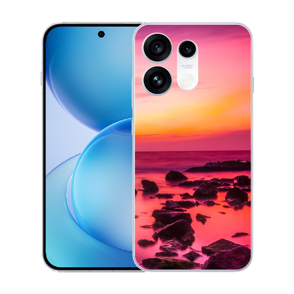 mmCase gél tok az Oppo Reno 16 Pro 5G-hez – tenger és ragyogás