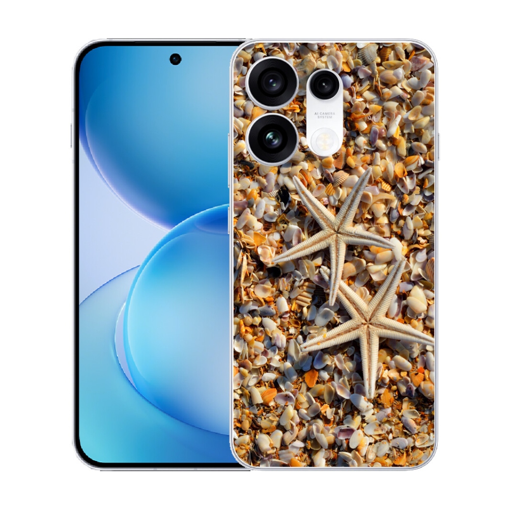 mmCase gél tok az Oppo Reno 16 Pro 5G-hez – tengeri csillagok