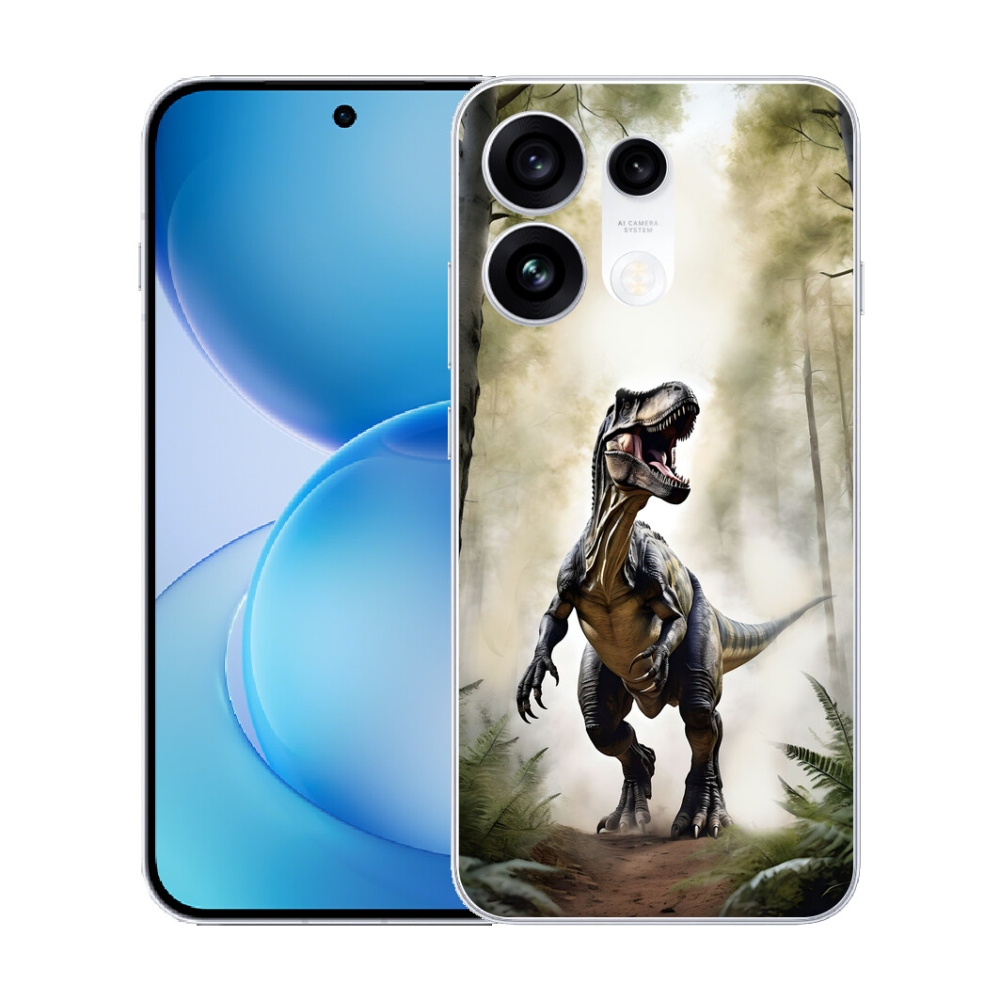 mmCase gél tok az Oppo Reno 16 Pro 5G-hez – dühös T-Rex