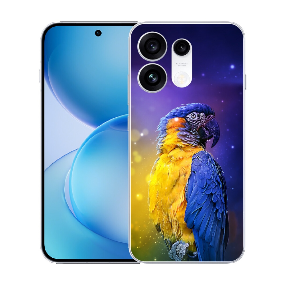 mmCase gél tok az Oppo Reno 16 Pro 5G-hez – ara papagáj 1