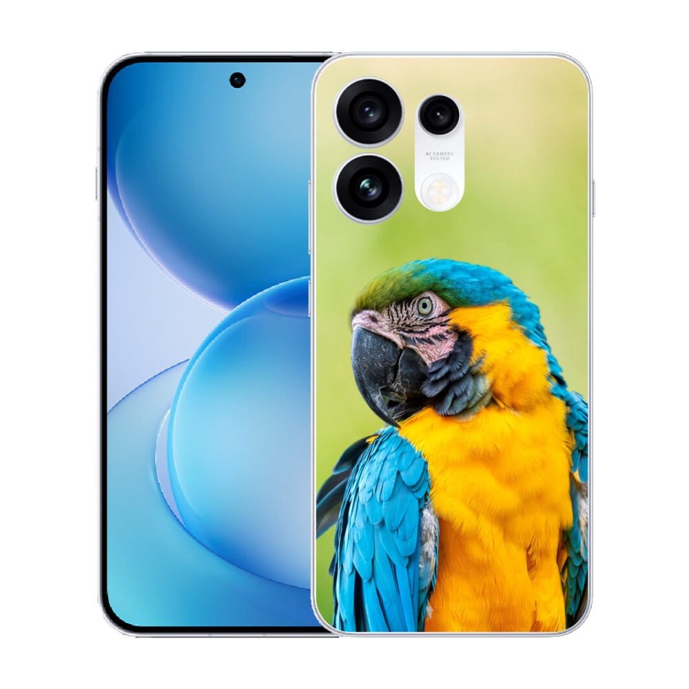 mmCase gél tok az Oppo Reno 16 Pro 5G-hez – ara papagáj 2