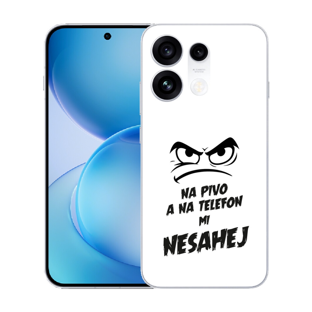 mmCase gél tok az Oppo Reno 16 Pro 5G-hez – sörös motívum, 2 fehér háttérrel