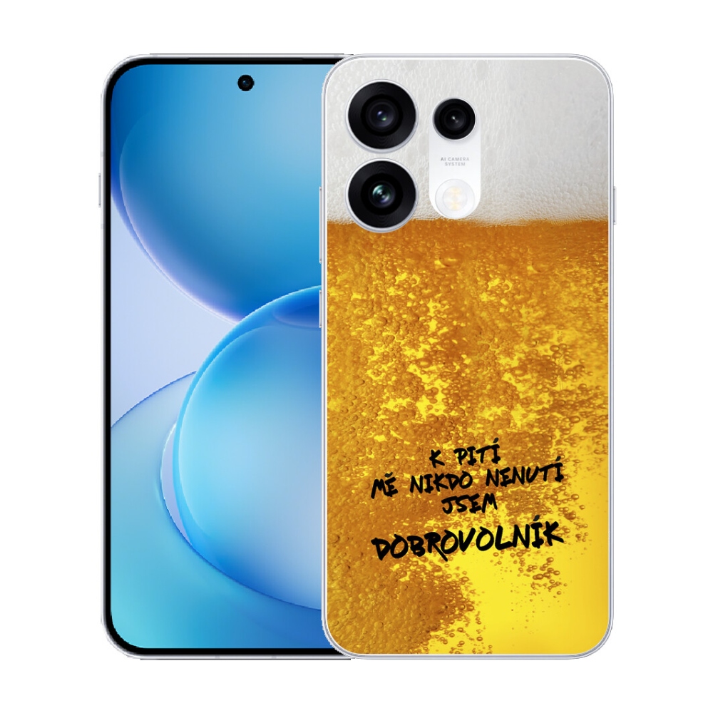 mmCase gél tok az Oppo Reno 16 Pro 5G-hez – sörös motívum 4