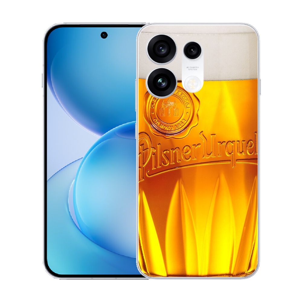 mmCase gél tok az Oppo Reno 16 Pro 5G-hez – sörszínű