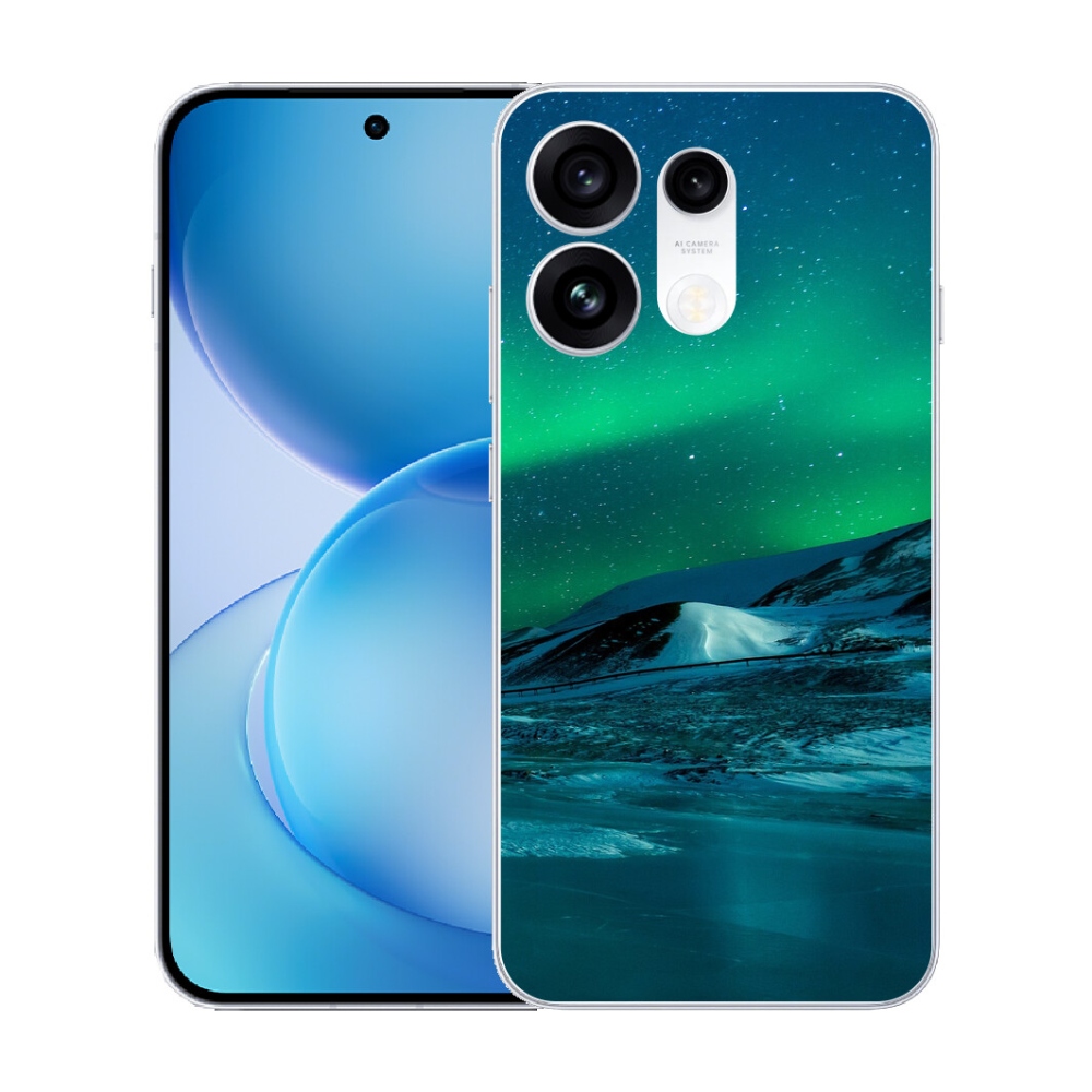 mmCase gél tok az Oppo Reno 16 Pro 5G-hez – sarki fény