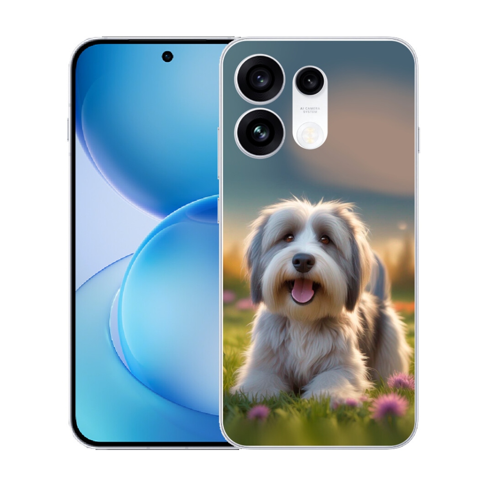 mmCase gél tok az Oppo Reno 16 Pro 5G-hez – aranyos havannai kutyus
