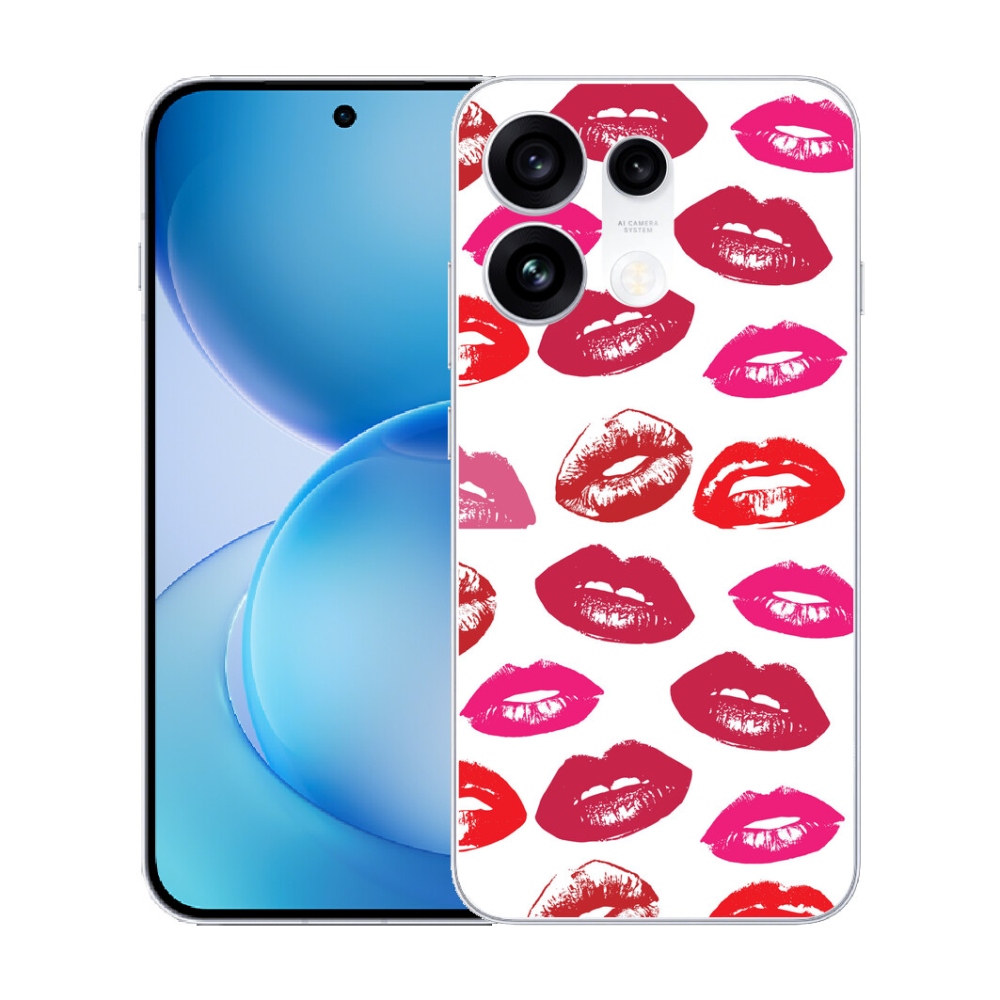 mmCase gél tok az Oppo Reno 16 Pro 5G-hez – ajkak