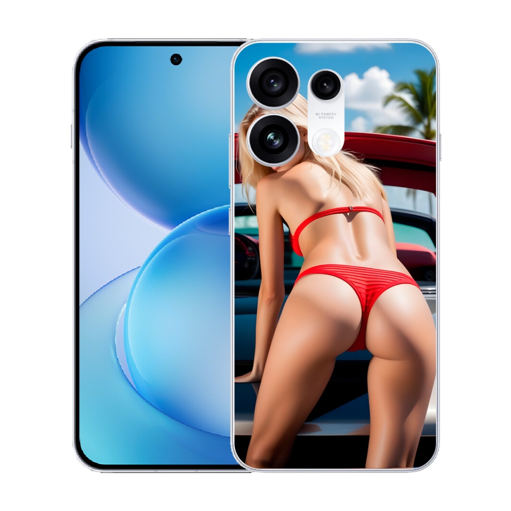 mmCase gél tok az Oppo Reno 16 Pro 5G-hez – szexi nő 2