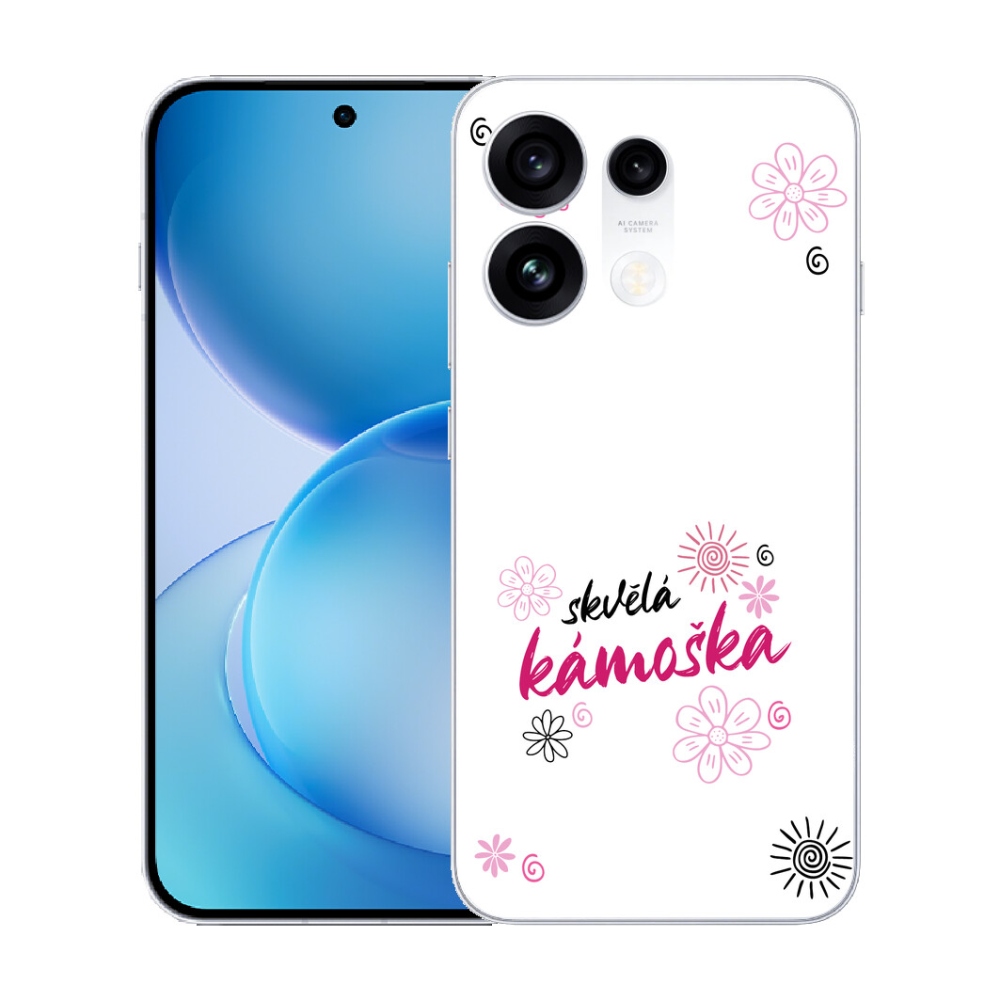 mmCase gél tok az Oppo Reno 16 Pro 5G-hez – remek kiegészítő a fehér háttérhez