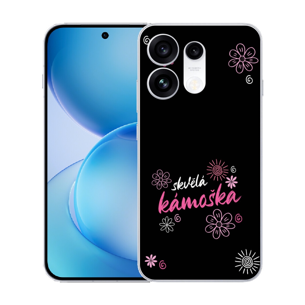 mmCase gél tok az Oppo Reno 16 Pro 5G-hez – remek kiegészítő a fekete háttérhez
