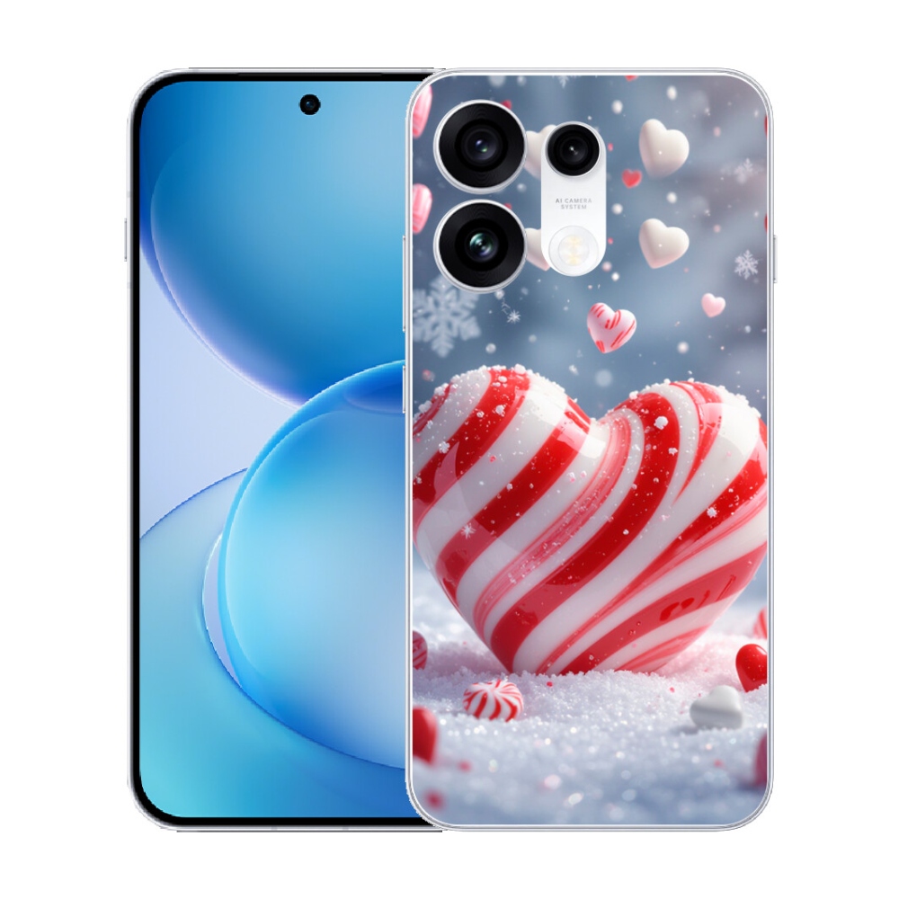 mmCase gél tok az Oppo Reno 16 Pro 5G-hez – édes szív