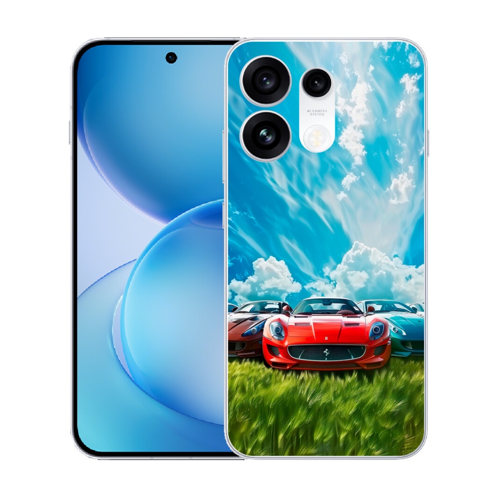 mmCase gél tok az Oppo Reno 16 Pro 5G-hez – sportautók