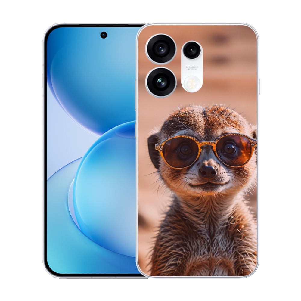mmCase gél tok az Oppo Reno 16 Pro 5G-hez – stílusos szurikáta
