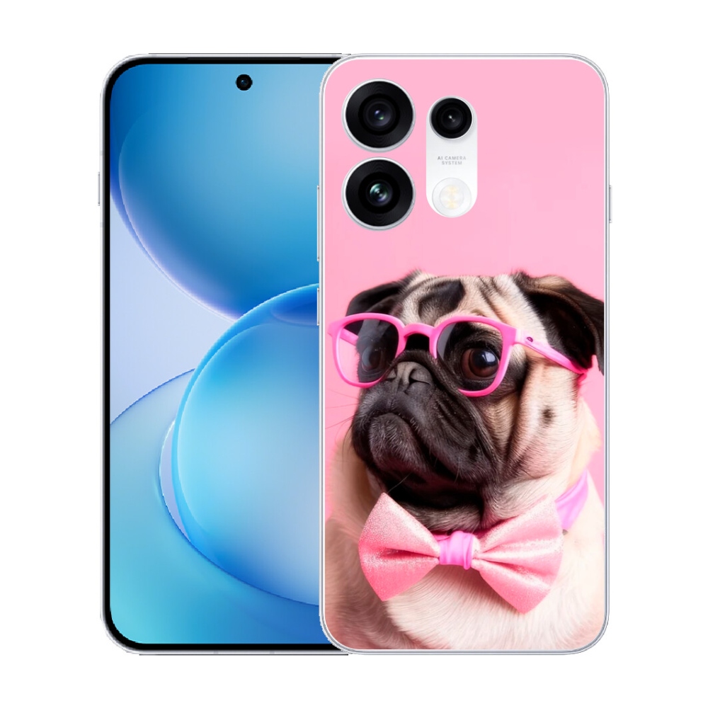 mmCase gél tok az Oppo Reno 16 Pro 5G-hez – stílusos mopsz