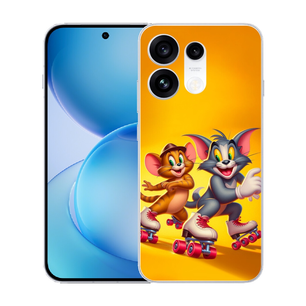 mmCase gél tok az Oppo Reno 16 Pro 5G-hez – Tom és Jerry