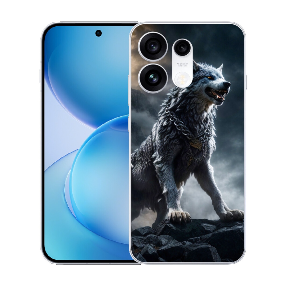 mmCase gél tok az Oppo Reno 16 Pro 5G-hez – farkas 1