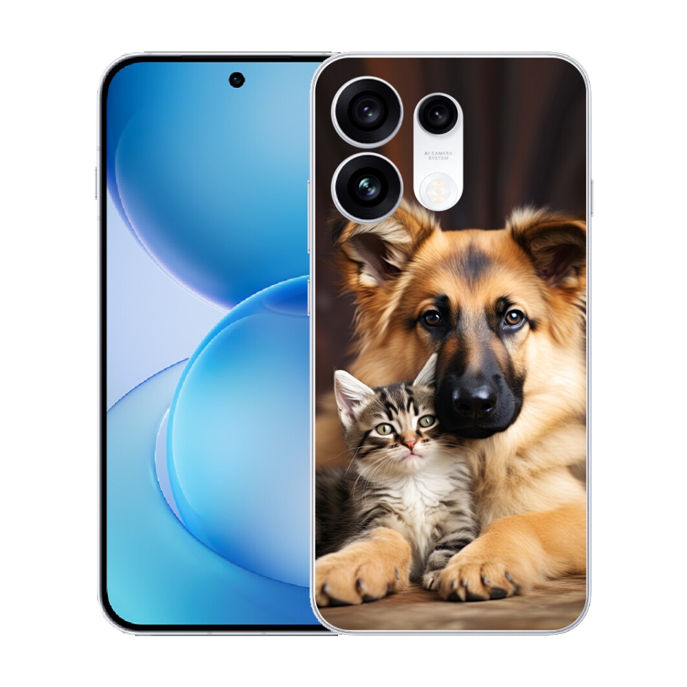 mmCase géltok az Oppo Reno 16 Pro 5G-hez – Állati barátság