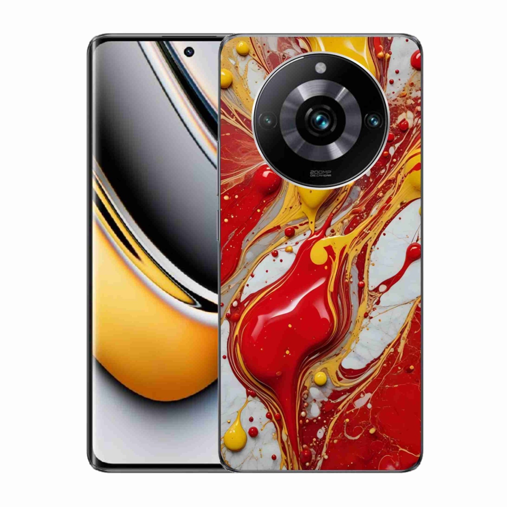 mmCase géltok a Realme 11 Pro 5G/11 Pro+ 5G készülékekhez – absztrakt motívum 42