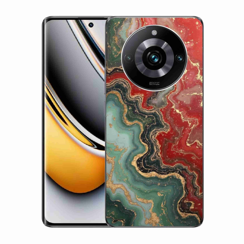 mmCase géltok a Realme 11 Pro 5G/11 Pro+ 5G készülékekhez – absztrakt motívum 55