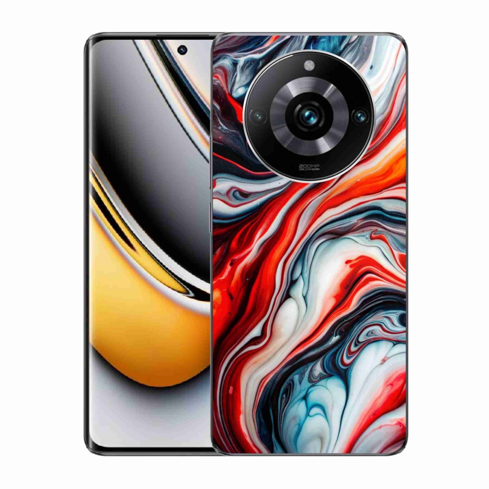mmCase géltok a Realme 11 Pro 5G/11 Pro+ 5G készülékekhez – absztrakt motívum 63