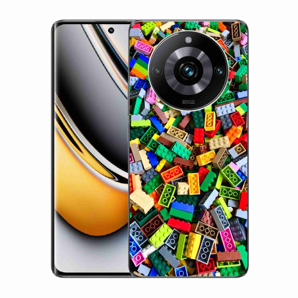mmCase géltok a Realme 11 Pro 5G/11 Pro+ 5G készülékekhez – színes építőelemek