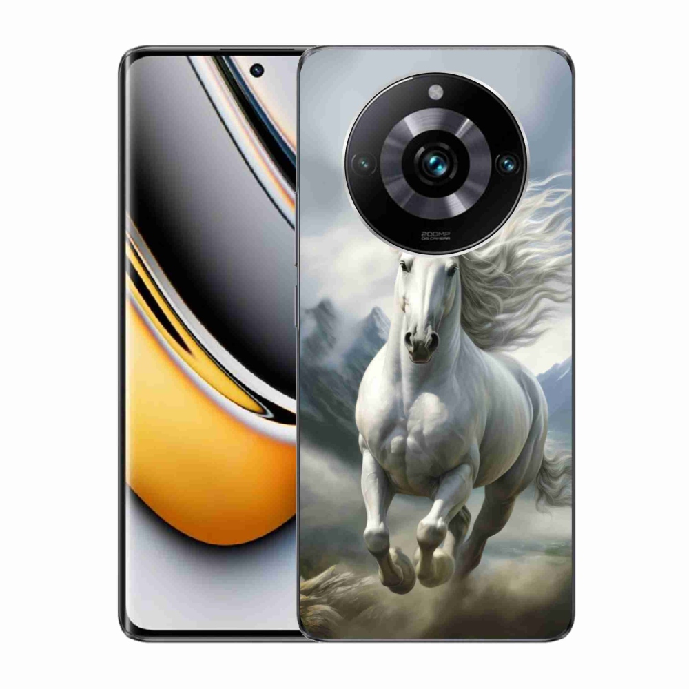 mmCase géltok a Realme 11 Pro 5G/11 Pro+ 5G készülékekhez – futó fehér ló 3