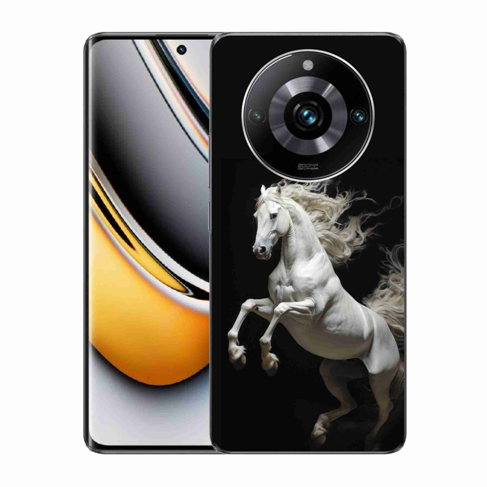 mmCase géltok a Realme 11 Pro 5G/11 Pro+ 5G készülékekhez – fehér ló 4