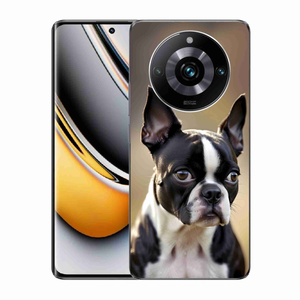mmCase géltok a Realme 11 Pro 5G/11 Pro+ 5G készülékekhez – bostoni terrier