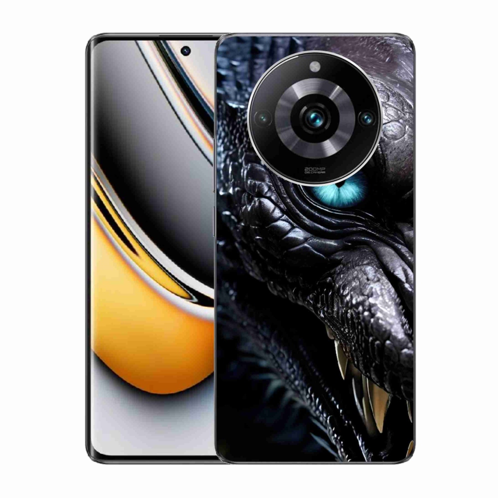 mmCase géltok a Realme 11 Pro 5G/11 Pro+ 5G készülékekhez – sárkányos mintázat